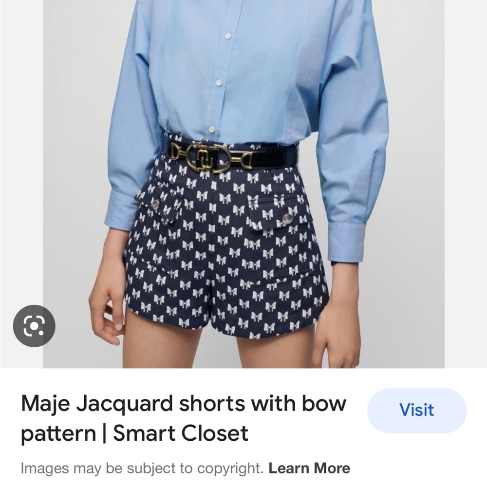 Maje shorts